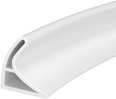 Barrière de sol pour pièce humide, douche flexible pour pièce humide, joint de sol de salle de bain, eau en silicone, bande d'étanchéité auto-adhésive pour receveur de douche, pour bande d'étanchéité