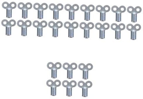 Hemobllo 24pcs Bleeding Key for Radiators Water Key Air Plumbing Tool Plumber Air Plumbing