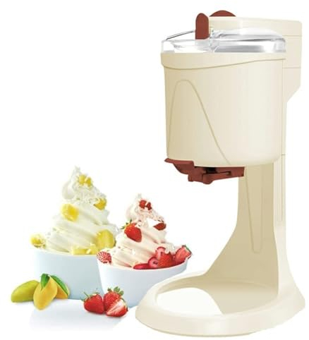 MAHWER Máquina automática for Hacer Helados de Frutas congeladas for Uso doméstico, máquina for Hacer postres de Frutas de 1 l, máquina for Hacer Batidos