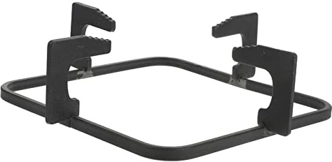 Cast Iron Gas Burner Rack Black Anti-slip Kitchen Stove Bracket | Easy Install, Square Support for Gas Cooker Top, 1pcs Household Supply