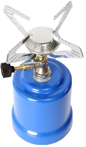 TOKIDNY Estufa De Camping Portátil De Gas Para Senderismo Y Acampada Quemador Compacto Y Ligero Con Ajuste De Llama Ideal Para Cocina Al Aire Libre Y Uso Familiar