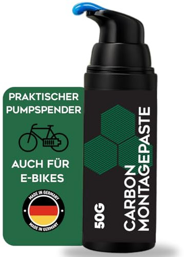 24SENDIT Carbon Montage Paste zur Fahrradpflege - sorgt für festen Halt von Sattelstütze, Lenker etc. egal ob Carbon oder Alu, schützt vor Beschädigung und Korrosion - Made in Germany