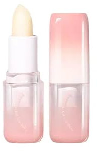 Natural Plant-Based Lip Balm – Moisturizing & Nourishing, Colorless Lip Care to Fade Lip Lines, Prevent Dryness & Cracks, Hydrating Primer for Soft Lips