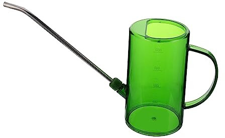 Toyvian Langschlauch Gartenbewässerungsflasche Aus Edelstahl Robuste Gießkanne Für Zimmerpflanzen Kreative Sprühflasche Für Sukkulenten Und Blumen Leicht Und Ergonomisch Für Innen
