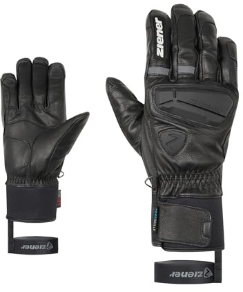 Ziener Herren GALF-Z Ski-Handschuhe/Wintersport | Primaloft Leder Touch