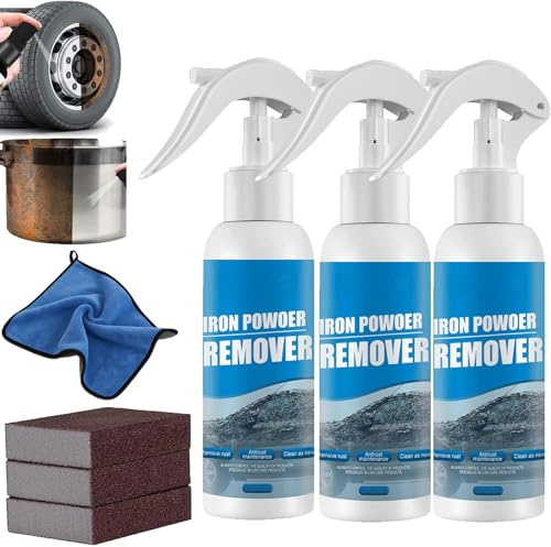 Removedor de óxido, eliminador de óxido para coche, removedor de óxido para coche, espray para eliminar el óxido del coche, eliminador de óxido de metal, para metal/bicicleta/coche/cadena de bicicleta