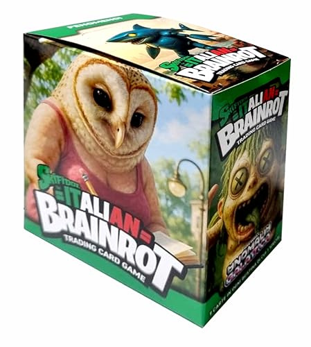 Generico Skifidol Italian Brainrot Trading Card Game, Serie Gamma Anomalia Galattica, 24 Bustine da 7 Carte, Gioco di Carte Collezionabili