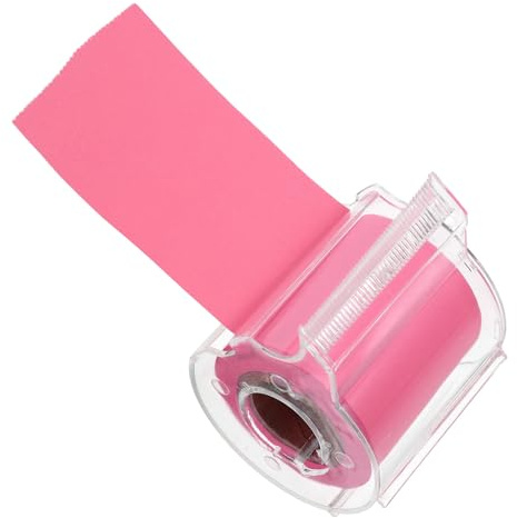 JOINPAYA Adesivi Promemoria Riutilizzabili Nastro Adesivo Completo Rotolo di Note Multifunzione Portatile Blocchi Note Autoadesivi Colorati per Uso Domestico e Ufficio Accessori per