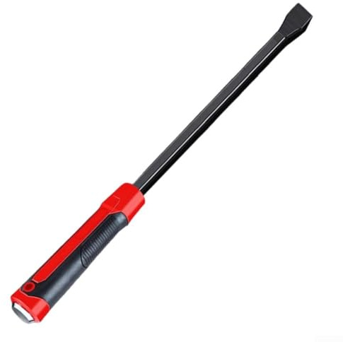 Car Retainer Panel Clips Removal Tool with Crowbar, Screwdriver and Nail Puller Functions, Metal Construction, Through Handle for Hammer Use, 1pc (C)
