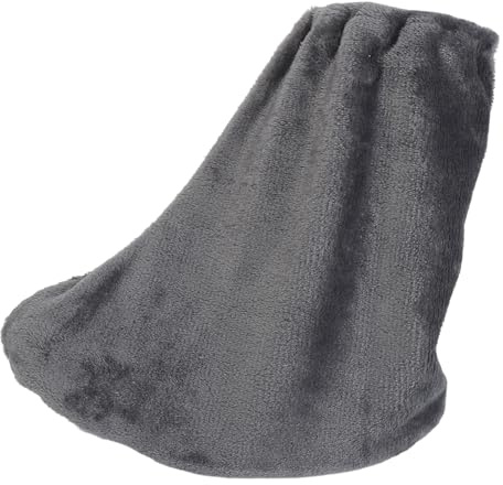 YUMILI Copertura per calze in gesso in flanella calda regolabile lavabile calza in gesso per protezione del piede isolante universale taglia per tempo freddo piedi feriti