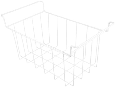 BESTYASH Drahtkorb für Gefriertruhe, Ausziehbarer Gefrierkorb-organizer, Stabiler Aufbewahrungskorb mit Drahttrennwand, 40,00 X 22,00 X 21,00 Cm