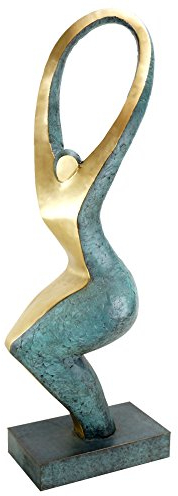 Limitierte Bronzeskulptur - Sunlover - Martin Klein - Abstrakte Figur - Abstrakte Akt Skulptur - Skulpturen online kaufen - Modern Art Bronzefigur - Moderne Kunst
