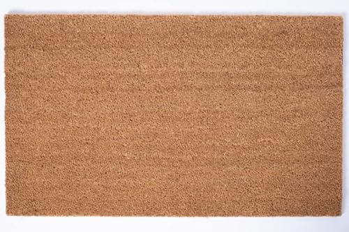 Jet-Line Johanna - Zerbino antiscivolo, in cocco, 45 x 75 x 1,5 cm, in gomma, fibra naturale sostenibile, per ingresso