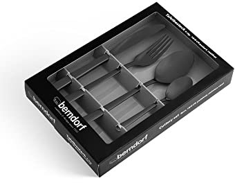 Berndorf Tafelbesteck Vancouver 4 TLG schwarz