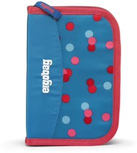 ergobag Federmäppchen Set 22-teilig, Lyra Buntstifte, Stundenplan-Fach, Kleingeld Fach, Lineal VoltiBär - Petrol