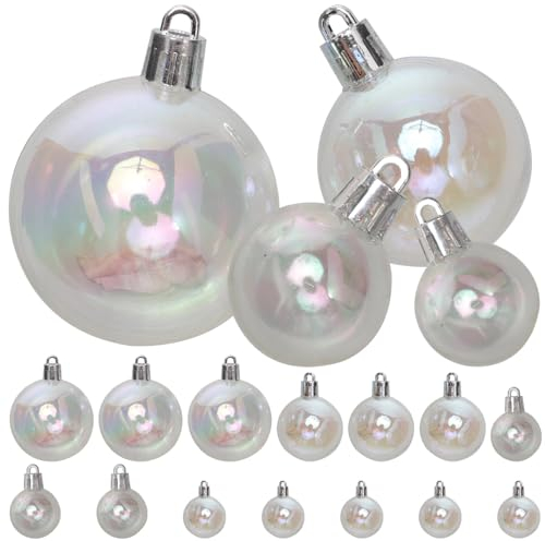 Abaodam 18stücke Teiliges Weihnachtsbaumkugeln Transparent Nachfüllbare Deko-Elemente Für Weihnachtsbaum Feste Partys Hochzeiten Vielseitige Weihnachtsdekoration Für Zuhause