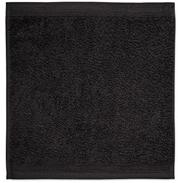 Möve Superwuschel Seiftuch 30 x 30 cm aus 100% Baumwolle, Black