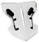 Puig 20336W Windschutzscheibe Flanker Transparent