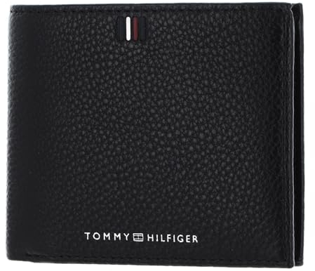 Tommy Hilfiger TH CENTRAL CC AND COIN Geldbörsen Herren, Schwarz (Black), OS
