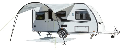 BERGER Calabria universelles Sonnensegel | für Wohnwagen, Bus und Zelt Camping Outdoor 2,80 x 3 m Wassersäule 3000 mm