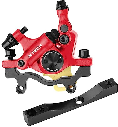 Yungeln hydraulische scheibenbremse aus Aluminiumlegierung Scooter X Tech Bremse mit Adapter kompatibel für den Xiaomi M365 1S Essential Pro Pro2 Elektroscooter
