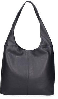 Gave Lux Damenhandtasche aus echtem Dollaro-Leder. Handwerkliches Produkt. Made in Italy GLX220702923FBG Weiß 39 x 55 x 13 cm