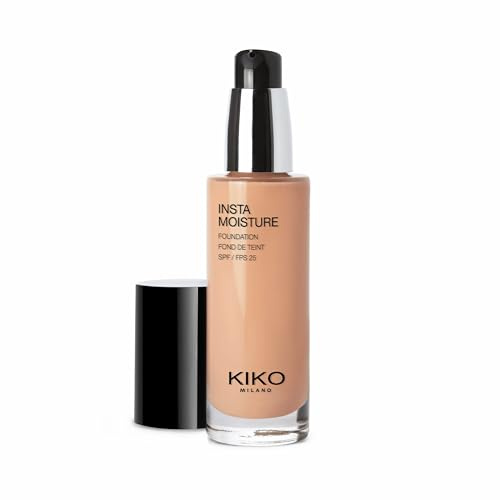 KIKO Milano Instamoisture Foundation 17-8. 5N, Perfektionierende Und Feuchtigkeitsspendende Flüssige Foundation Lsf 25