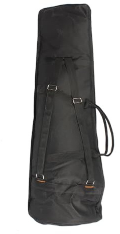 Ejoyous 600D wasserdichte Posaune Gig Tasche Oxford Stoff Rucksack Mit Verstellbaren Schultergurten, 5mm Gepolstert Mit Baumwolle, Fur Alto/Tenor Posaune, Zubehor Inklusive (Black)