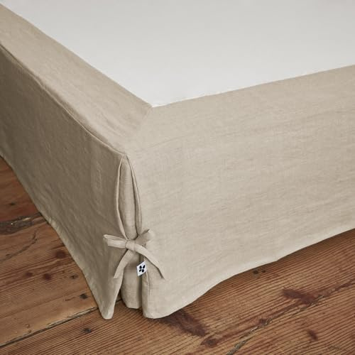 Cache-Sommier 140 x 190 cm – Lin Lavé Français Luxe Soline – Lin | Lin lavé certifié OEKOTEX®, garanti sans substance nocive
