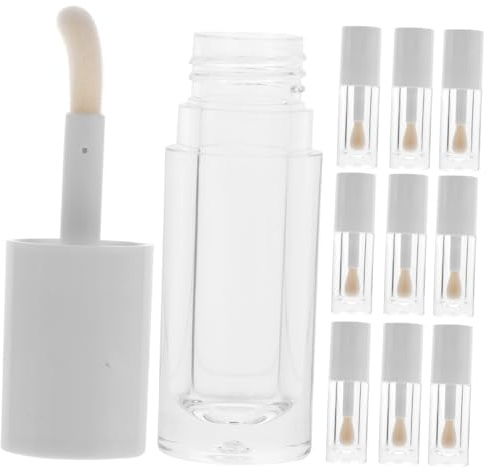 Homoyoyo 12stücke Leere Lipgloss-tuben aus Kunststoff Wiederverwendbar als Lippenbalsam-fläschchen für DIY Kosmetikartikel und Reisen
