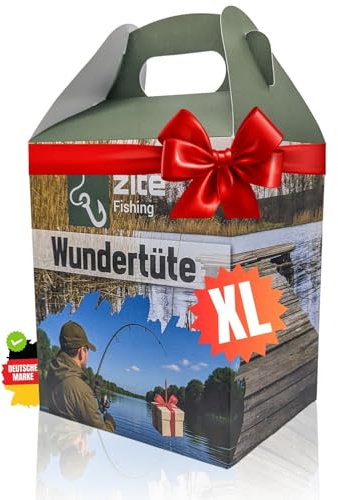 Zite Fishing Wundertüte Angeln | Geschenke für Angler, Überraschungsbox | Angelzubehör, Kleinteilen & Köder Qualität unterm Baum - Angel Sachen, Angel Geschenk, Angel-Mystery-Box, Geschenk Angler