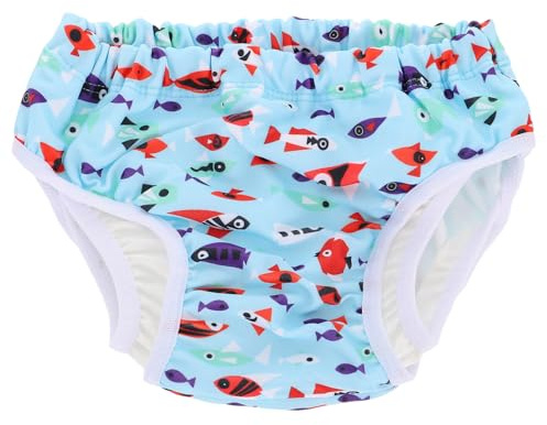 NIYANGLE Pannolino da Bagno Lavabile e Delicato sulla Pelle, per L'allenamento al Vasino, in Taglia 3xl da 13 a 16,5 Kg