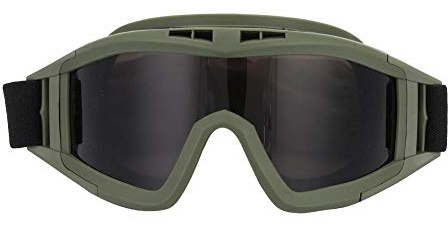 Lunettes tactiques Lunettes tactiques militaires Lunettes de protection Lunettes de protection UV 400 Lunettes de casque[armée verte]