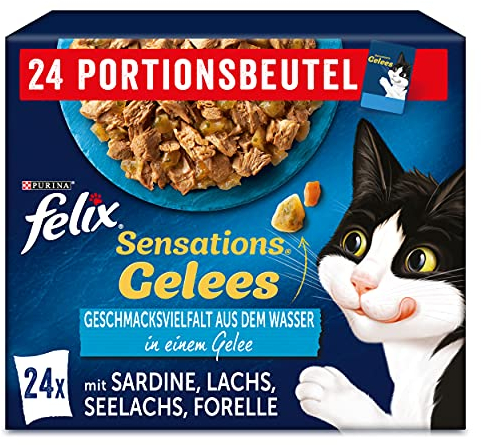 FELIX Sensations Gelees Geschmacksvielfalt aus dem Wasser