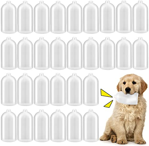 Haomian 30 Packs Extra Large Plastic Replacement Squeakers for Dog and Cat Toys Durable Pet Noise Maker Inserts Perfect for Repairing Squeaky Animal Toys Universal Fit for Most Pet Chew Toy