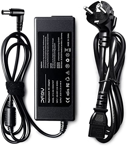 PFMY Laptop Ladekabel Netzteil Ladegerät Adaptor für Sony Vaio Notebook VGP-AC19V16 VGP-AC19V37 VGP-AC19V42 VGP-AC19V43 VGP-AC19V27 VGP-AC19V29 AC Adapter 19.5V 3.9A/4.1A/4.7A