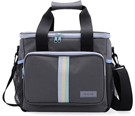 Quid Sugar Bolsa Térmica 28x22x26cm - 15l Gris
