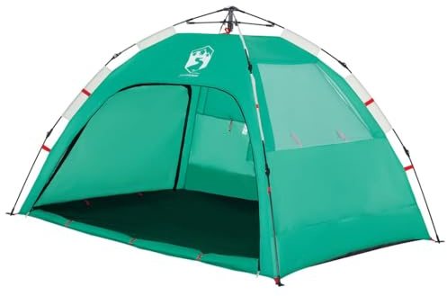 vidaXL Strandzelt 2 Personen Seegrün Quick Release Wasserdicht