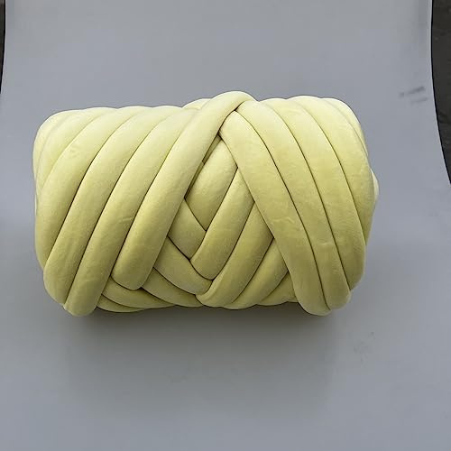 Namzi Hilo grueso de 250 g para tejer cobija de ganchillo, suave de algodón extra lavable, hilo gigante voluminoso para tejer, manualidades, ganchillo, bricolaje, sofá, cama, cama, almohada, cama de