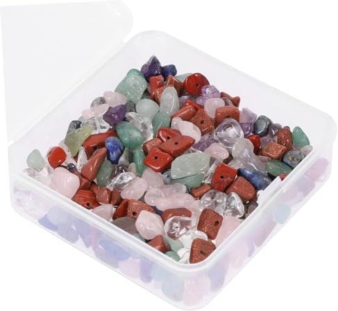 PHENOFICE Unregelmäßige Steinperlen Für Diy-schmuck Naturstein-abstandsperlen Zum Basteln Handgefertigte Lose Perlen Für Armbänder Halsketten Und Ohrringe