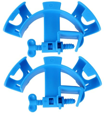 VANZACK 2pcs Aquarium Water Tube Clips Fixing Clamps for Fish Tank Easy Installation Compatible Tubes Practical Hose Organizer for Clean and Tidy Setup