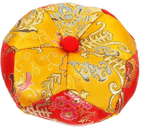 TOYANDONA Tapete para Cuenco Tibetano Portátil de Tela Diseño Creativo y Almohadilla Resistente para Meditación y Accesorios de Yoga
