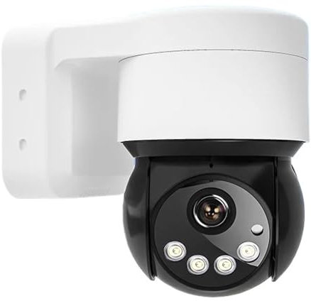 Videocamera Sorveglianza, Protezione di sicurezza for telecamera 4G Telecamera di sorveglianza PTZ Zoom 5X Scheda SIM for telecamera IP wireless di sicurezza CCTV esterna per uso esterno e domestico(3