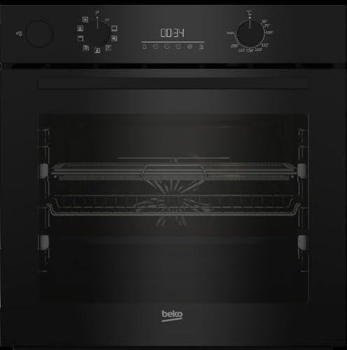 Beko BCBIS17300KSBCS: Forno Beyond DeepBlack Multifunzione Assistito a vapore SteamAssist AirFry, b300, 9 Funzioni