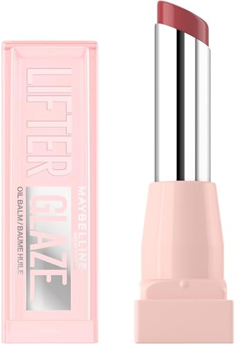 Maybelline New York Lifter Glaze Lip Oil Balm, Up to 24HR Hydration, Plumping for Fuller Lips, Hyaluronic Acid & Acerola Cherry Extract for Ultra-Comfortable Shine, Shade: Berry Haze