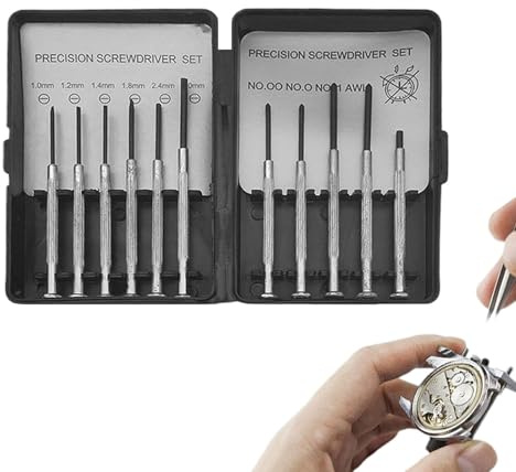Petit Jeu De Tournevis Pour Électronique - 11 Pièces Tournevis De Précision Pour Ordinateur,Mini Outils Gadgets Pour Réparation Montre Téléphone Electronique Ordinateur Portable Caméra Sonnette Portiq