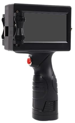 Handhållna bläckstråleskrivare Flera språk Bärbara smarta etiketter Produktionsdatum Tecken QR-kodkodare Snabbtorkande bläck på alla ytor(Printer-Black Ink)