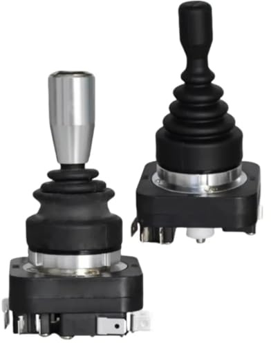 AUBEST Industrial Joystick, 8 Way Momentary Automatic Self-reset Latching Joystick, Cross Control Switch 4direction Industrial Monolever Toggle Rocker Switch(ND-W402A)