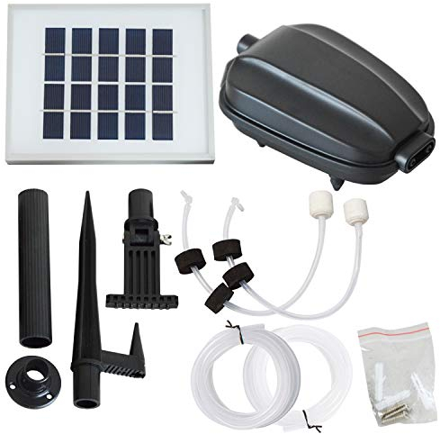 SOLAR TEICHBELÜFTER SOLAR TEICHPUMPE SAUERSTOFFPUMPE LUFTPUMPE GARTENTEICH Wasser GARTENBRUNNEN SPRINGBRUNNEN TEICHBELÜFTER-Set SOLAR