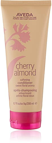 Aveda Cherry Almond Softening Conditioner | for Normal to Dry Hair | 98% Naturally Derived* | with Coconut Oil & Shea Butter | Silicone Free | Iconic Aroma of Tonka, Orange, Ylang Ylang, 200ml